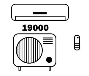 کولر گازی 19000 + گارانتی