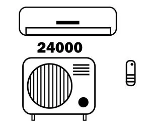 کولر گازی 24000 با گارانتی شرکتی