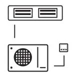 داکت اسپلیت + انواع برند همراه با گارانتی معتبر