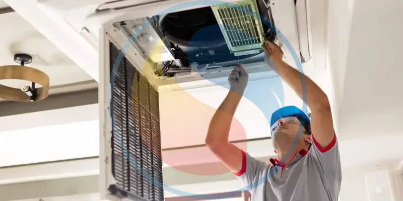 نصب و اجرای حرفه ای داکت اسپلیت در کرج